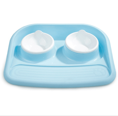 Eco-Friendly Dual-Purpose Pet Bowl - Non-Slip, Anti-Knock Design For