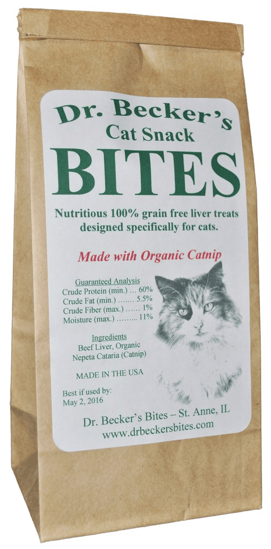 Dr. Becker's Organic Cat Snack with Catnip & Beef Liver